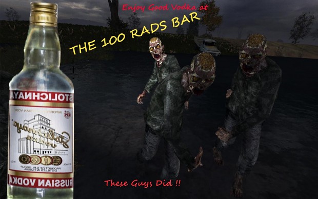 Enjoy Good Vodka at The 100 Rads Bar