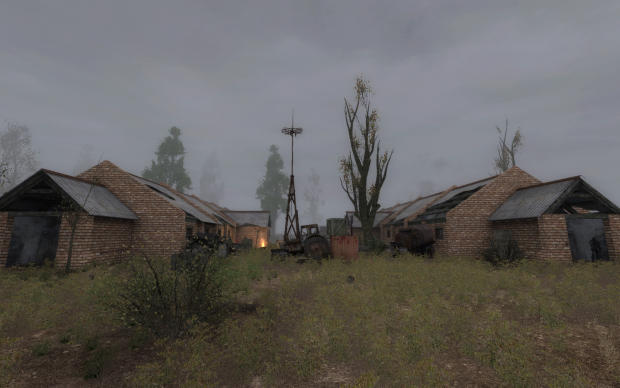 Call of Chernobyl - Pig Farm in Dark Valley