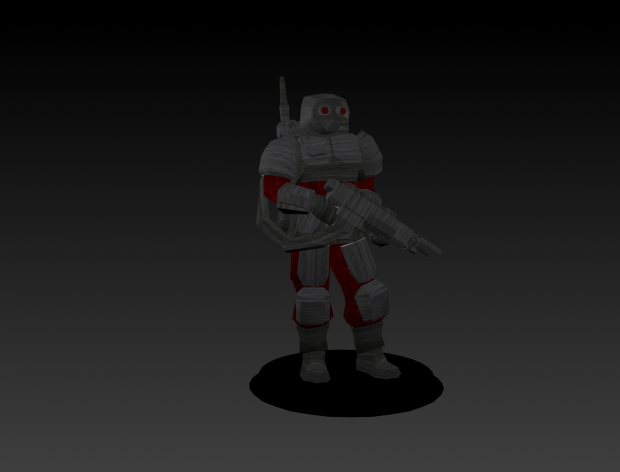 Inquisitorial stormtrooper textured for tabletop simulator
