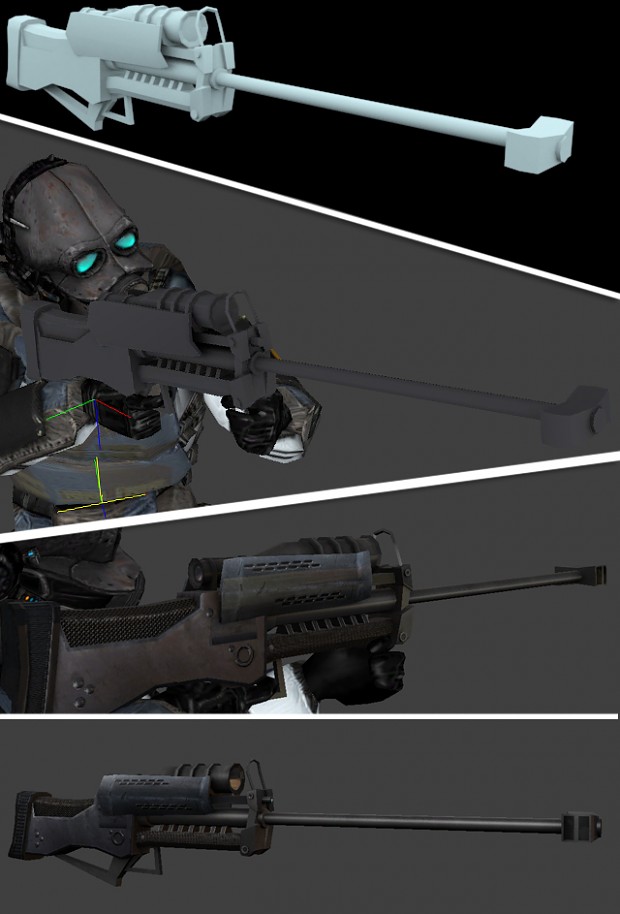 Combine sniper rifle