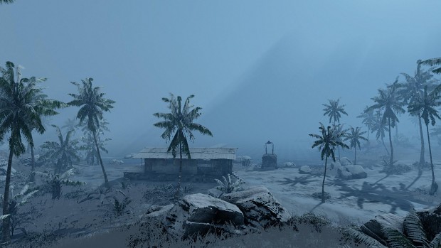Crysis Frozen island first  location