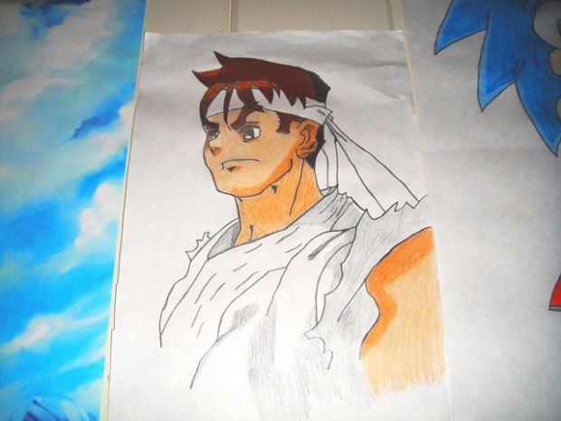 Ryu from Street Fighter Alpha 3
