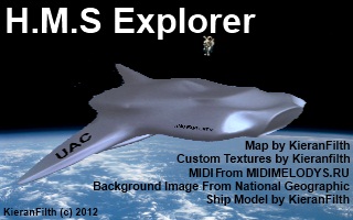 H.M.S Explorer V1.0 Title Screen