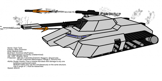 Atlas Dominion- Viper Tank