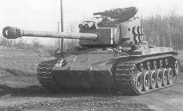 T26E1 "Super Pershing"(the best tank of the allies