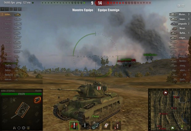 The best battle I've had in World of Tanks