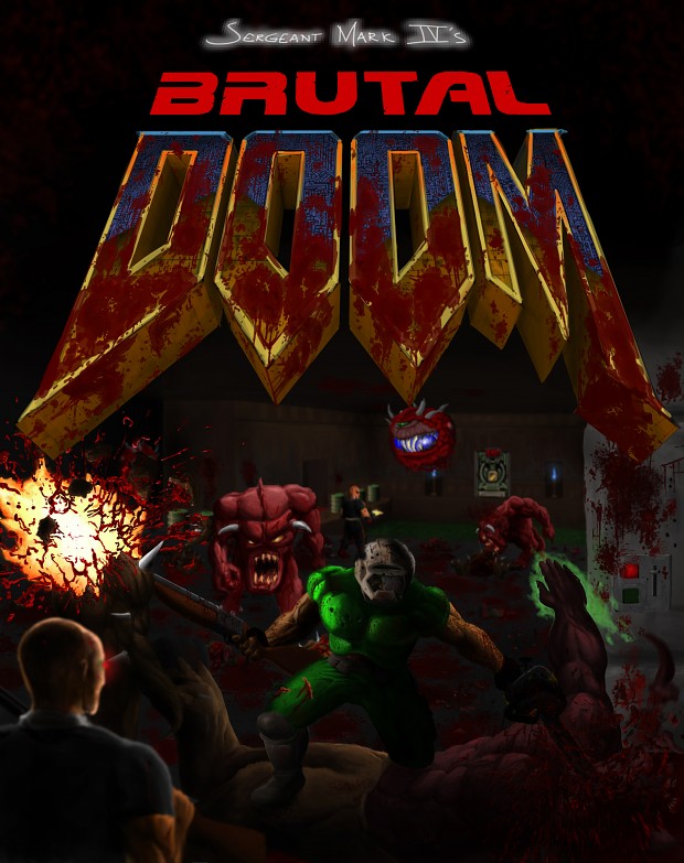 Brutal Doom Fan Art "Poster version"