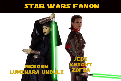 Star Wars Fanon: Luminara and Zofia