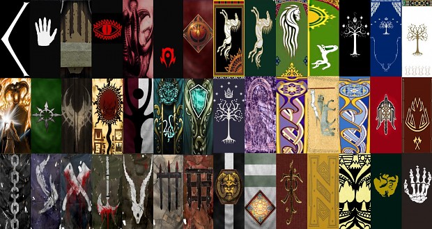 Banners For Persistent Middle-Earth