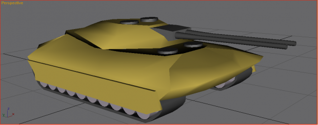 A heavy tank