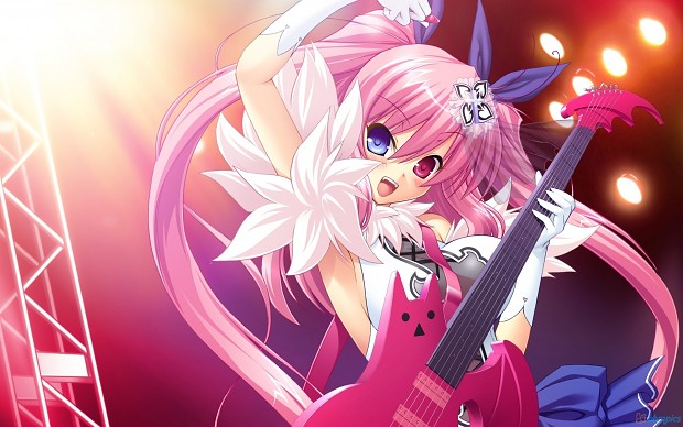 anime guitar girl icon
