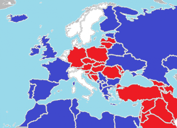 Europe 1911-1922