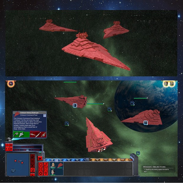 Crimson Command Fleet