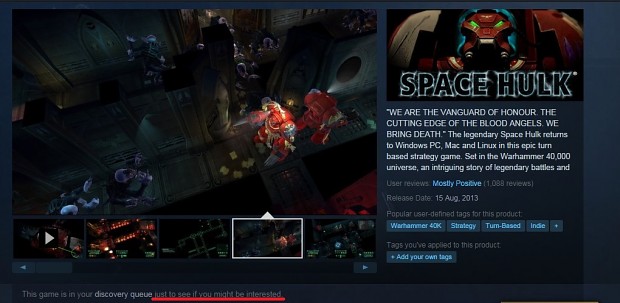 Steam interesting suggestions...