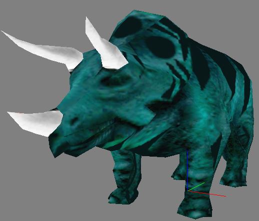 Trbal Triceratops 4
