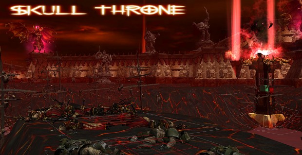 Skulls Throne map pics