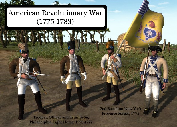Philadelphia cavalry and New York regiment