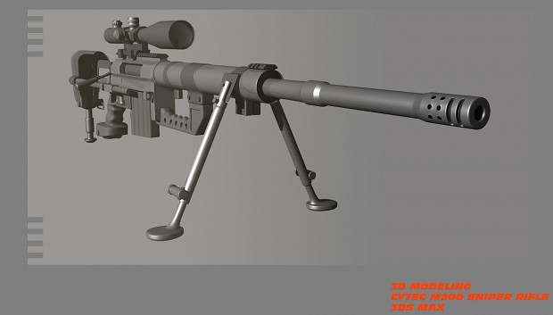 cytec m200 sniper rifle