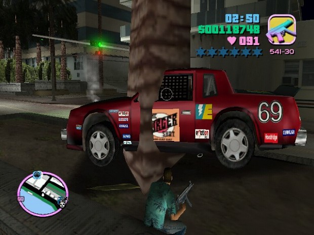 Grand Theft Auto Vice City - Car Bug