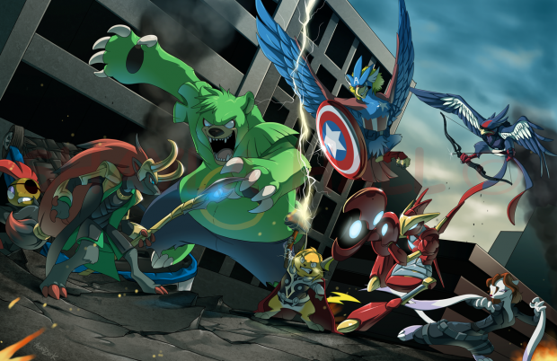 Poke Avengers