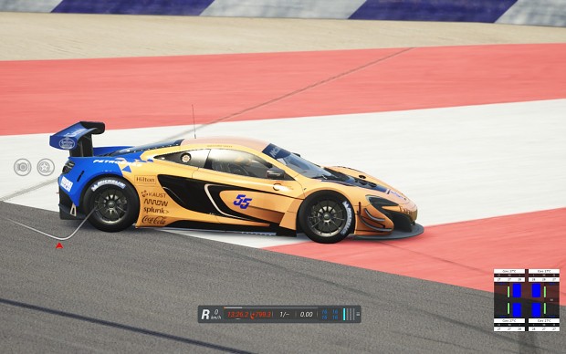 Asetto Corsa Mclaren 650S GT3 skin inspired by MCL34