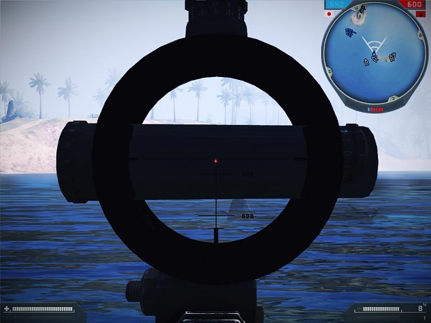 P4F L96 with 3d Ballistic scope Bug ingame