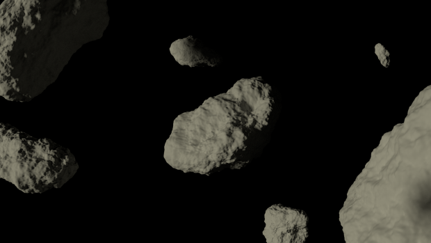 Here are some asteroids