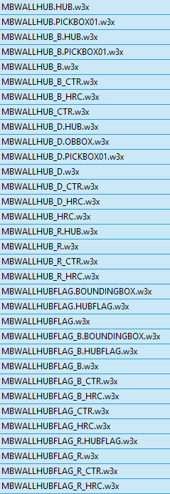 MBWallHub file list