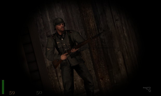 RTCW: Nazi soldier with custom model k98.