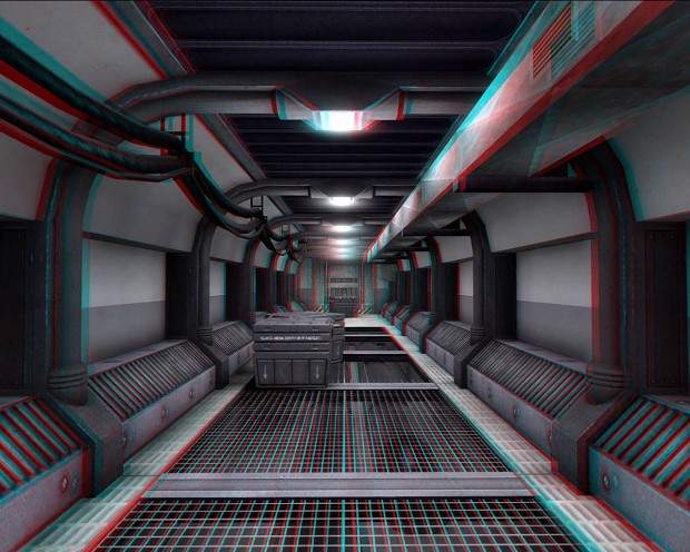 Black Mesa - Lambda Complex Hallway 1 3D (Ana)