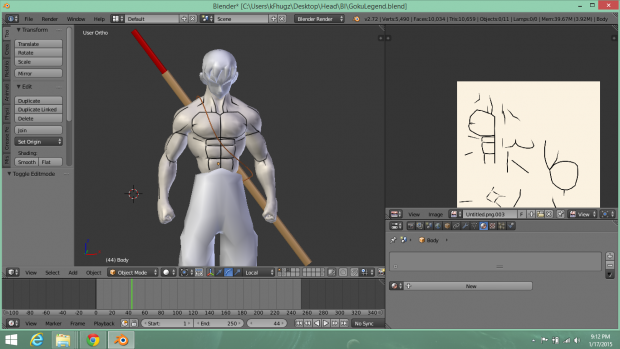 Body Texture Done