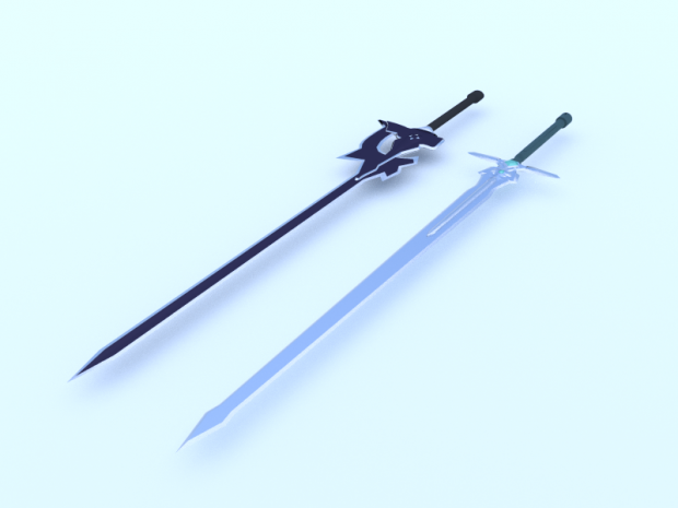 SAO: kirito's swords