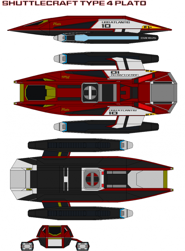 shuttlecraft type 4 Plato