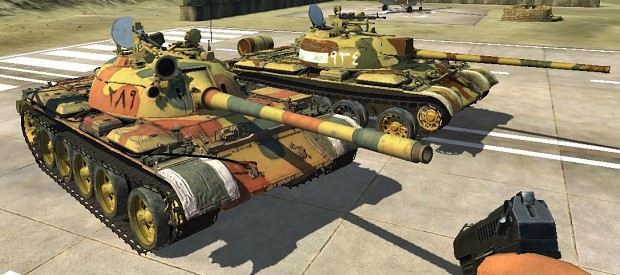 New Egyptian T54 and T55