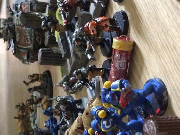 My Warhammer 40K imperial guard collection