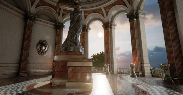 Unreal Engine 4 - Mobile Temple Demo