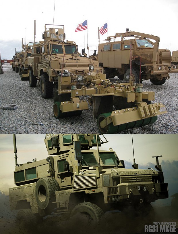 RG 31 Mk5E BAE Systems mine protected wheeled armoured vehicle United States US