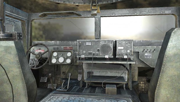 hmmwv cockpit
