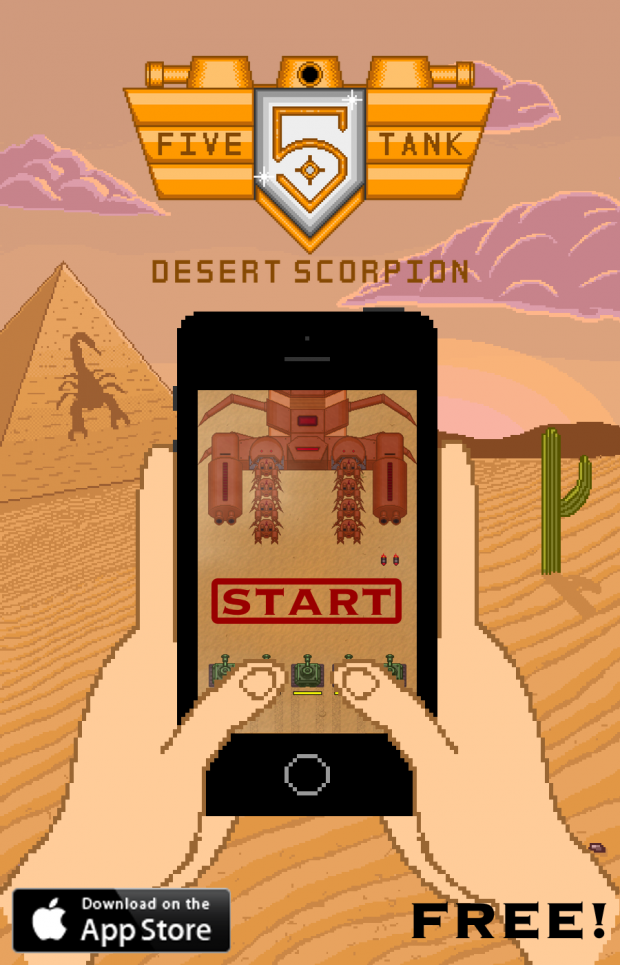 Five Tank : Desert Scorpion Ad