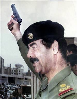Leader Saddam Hussein