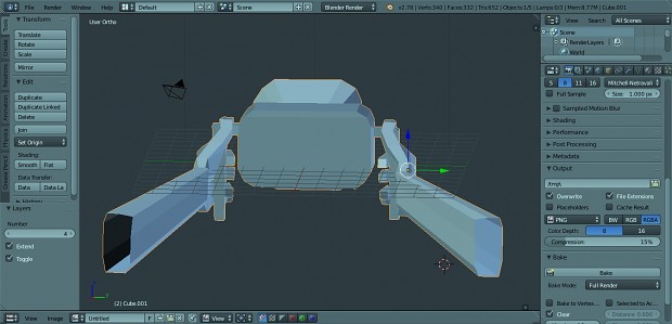 Salvagenaut prototype weapons