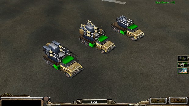 Quad Trucks for Stealth General