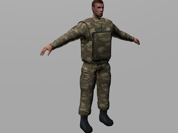 Turkish Armed Forces Heavy Soldier for BF2:TaW