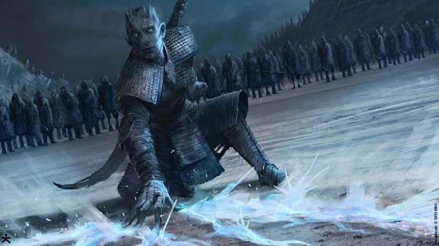 Night King battle at the Weirwood Tree