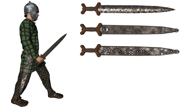 Celtic Sword and Scabbard