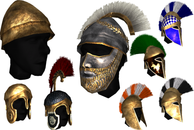 Greek Helmets