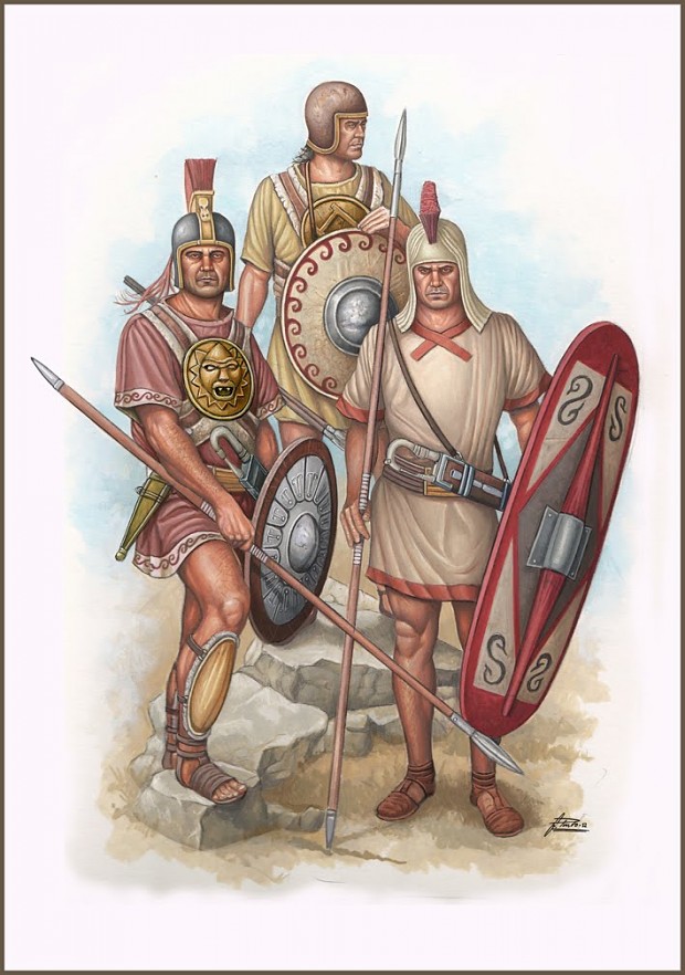 Some Iberian mercenaries