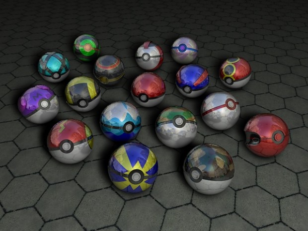 3D Pokeball