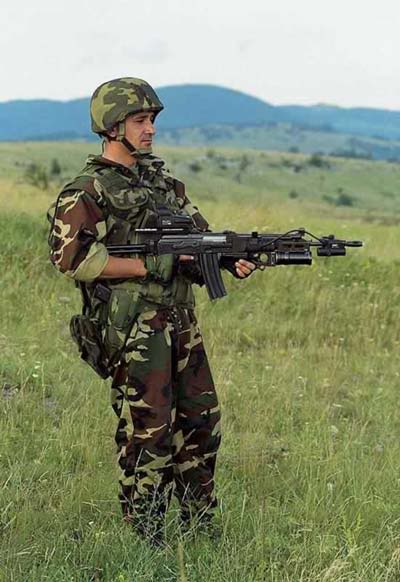 Serbian Paratrooper