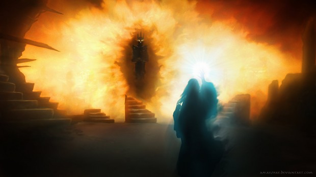 Galadriel banishing Sauron image - mrcaleb_porter - Mod DB